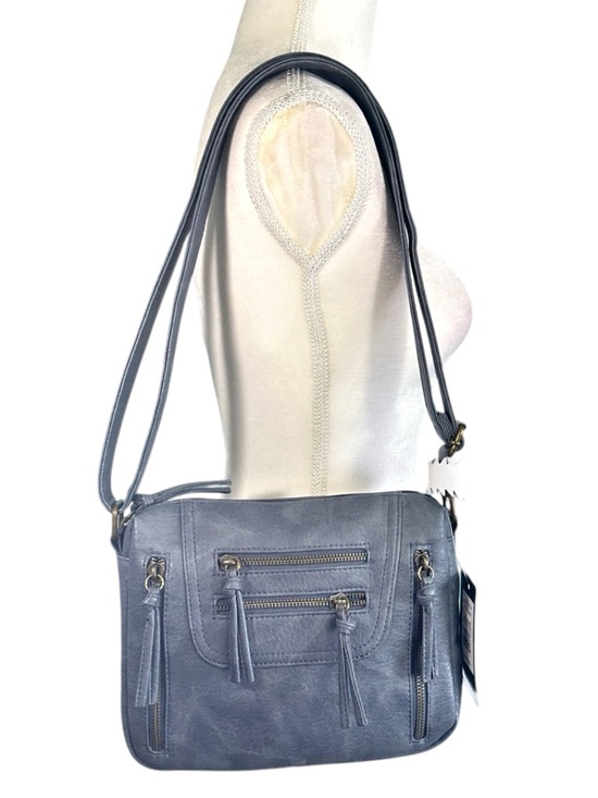 Bueno Handbags - NWT Bueno Blue Cross Body Purse